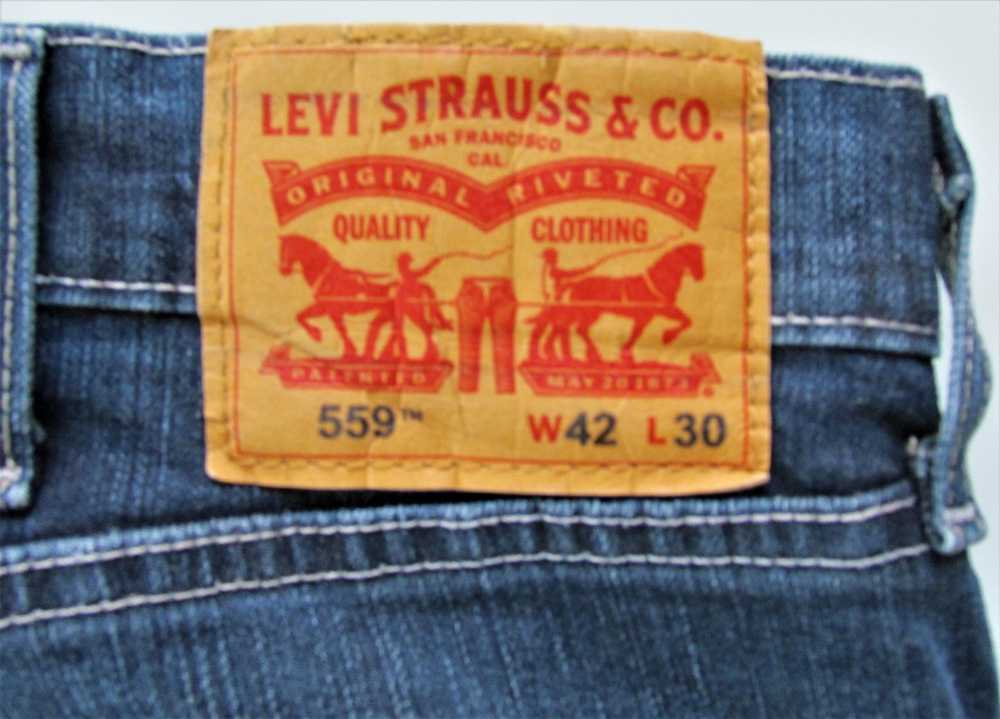 Levi's Levi's 559 Bootcut Denim Jeans Size 42 X 30 - image 5