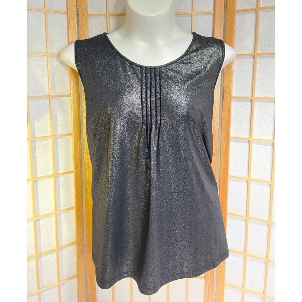 Other Catherine's 2X Sleeveless Glitter Blouse - image 7