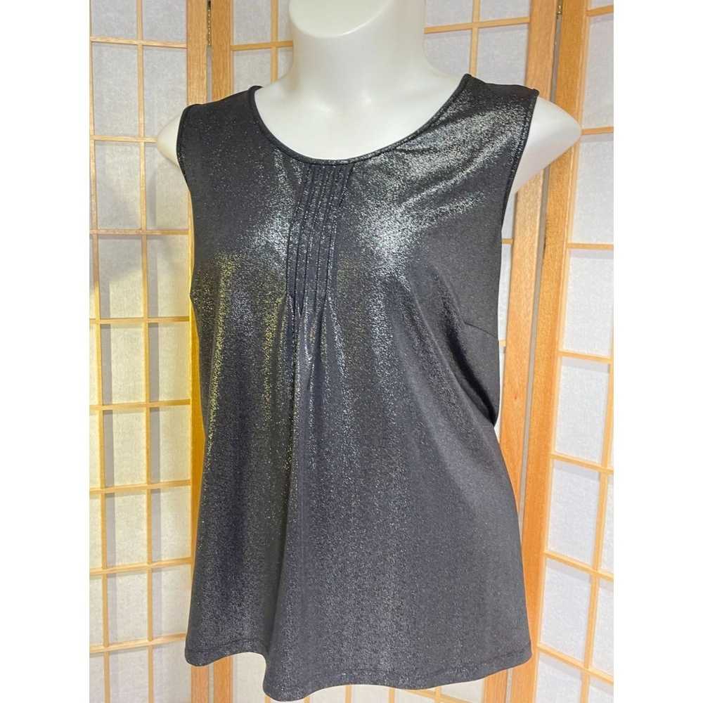 Other Catherine's 2X Sleeveless Glitter Blouse - image 8