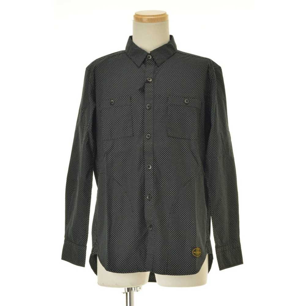 Neighborhood Shirts (Button Ups) Black Dot Pattern Long Sleeve