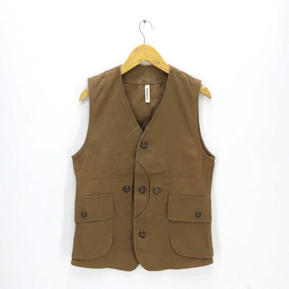 Manual Alphabet × Vintage MANUAL ALPHABET Vest - Gem