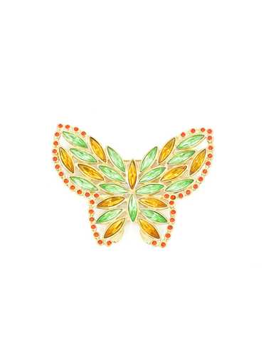 Yves Saint Laurent Butterfly Brooch