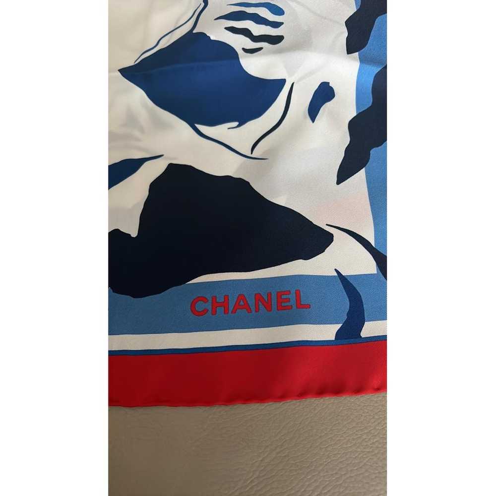 Chanel Silk scarf - image 4