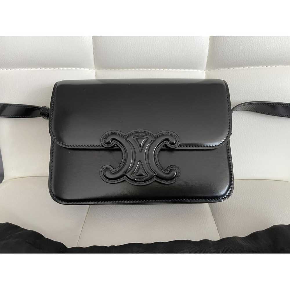 Celine Triomphe leather handbag - image 7