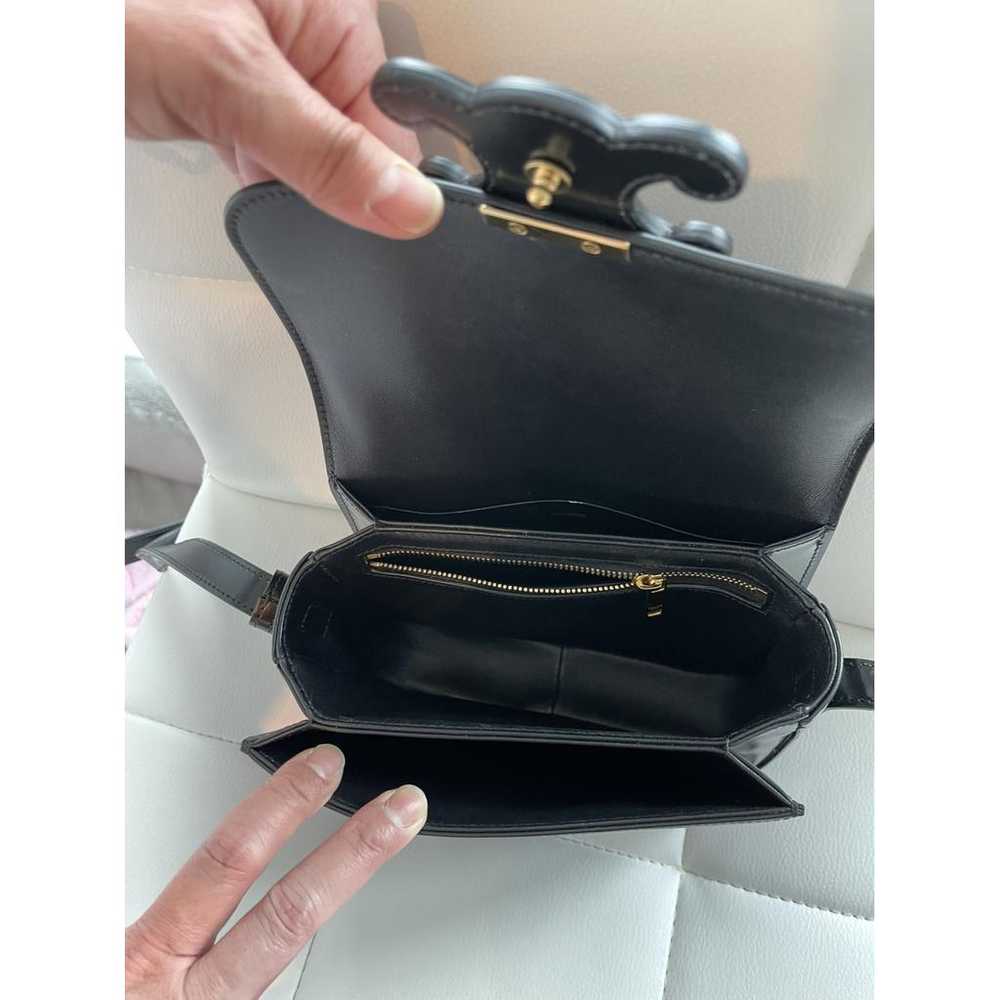 Celine Triomphe leather handbag - image 8