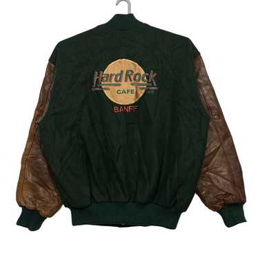 Canada × Hard Rock Cafe × Varsity Jacket Vtg Hard… - image 1