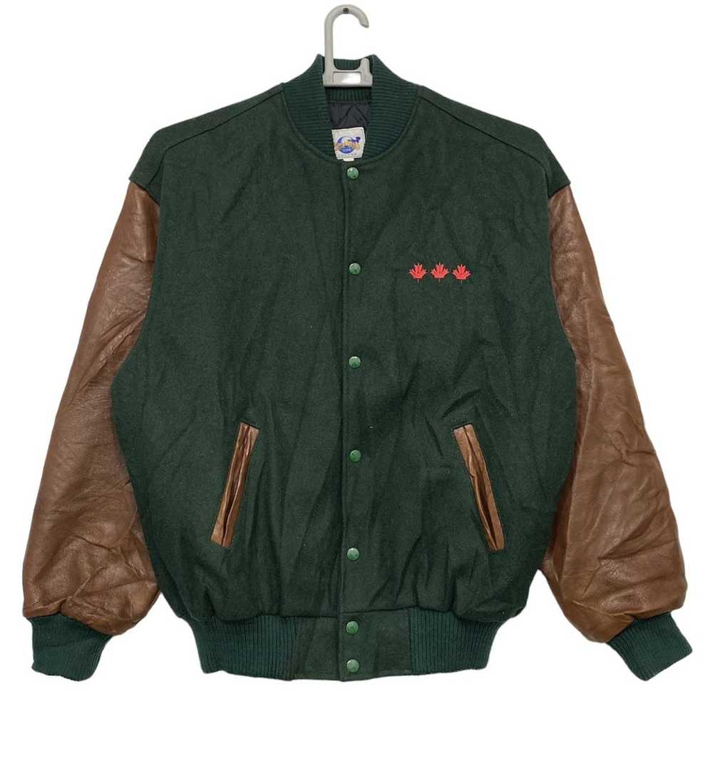 Canada × Hard Rock Cafe × Varsity Jacket Vtg Hard… - image 3