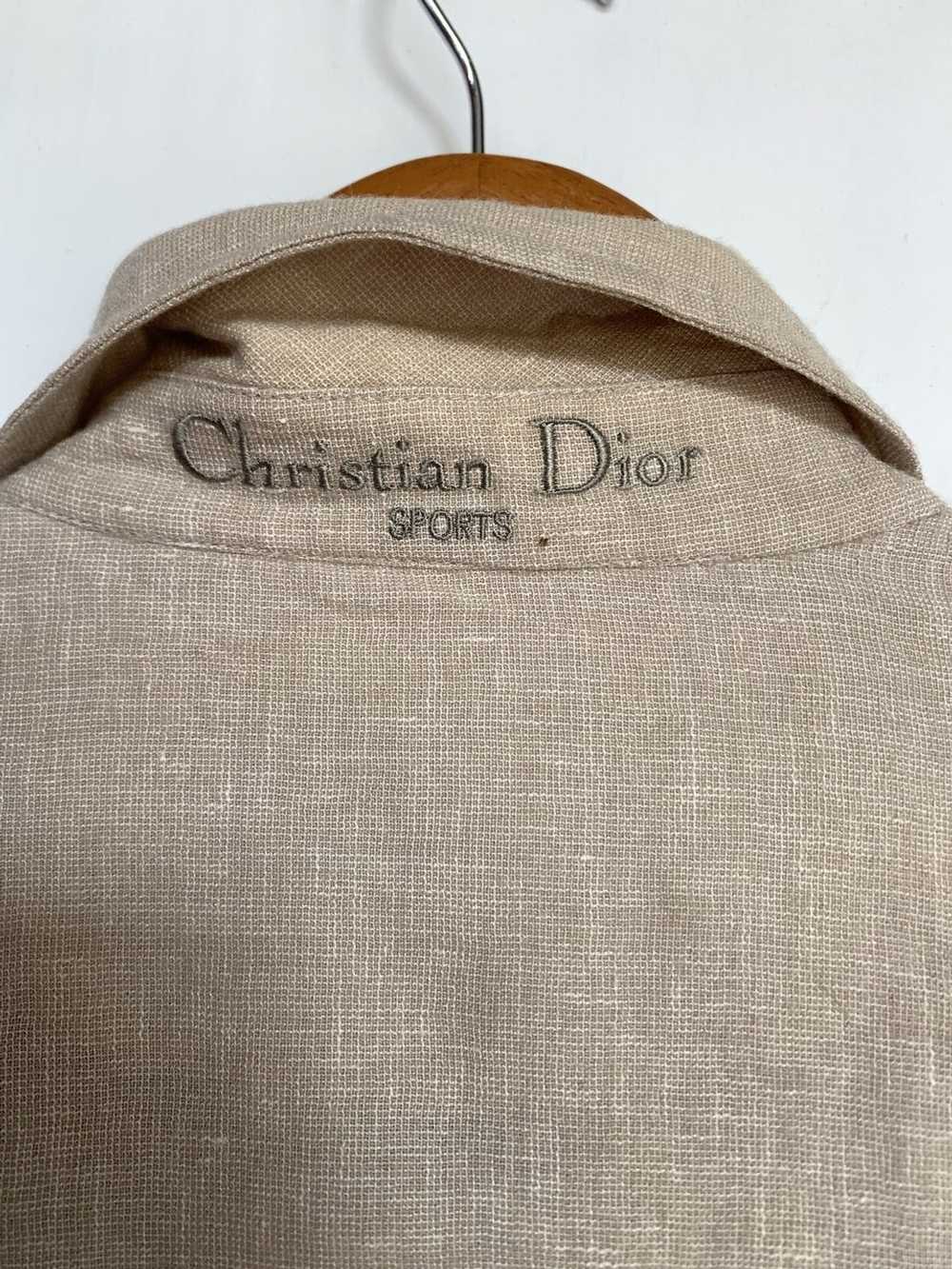 Dior × Vintage Vintage christian dior linen jacke… - image 11