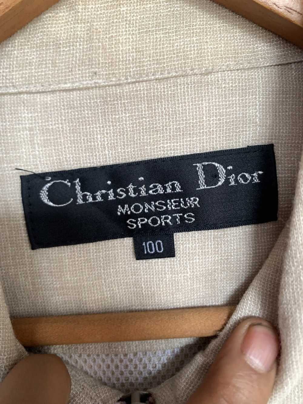 Dior × Vintage Vintage christian dior linen jacke… - image 2