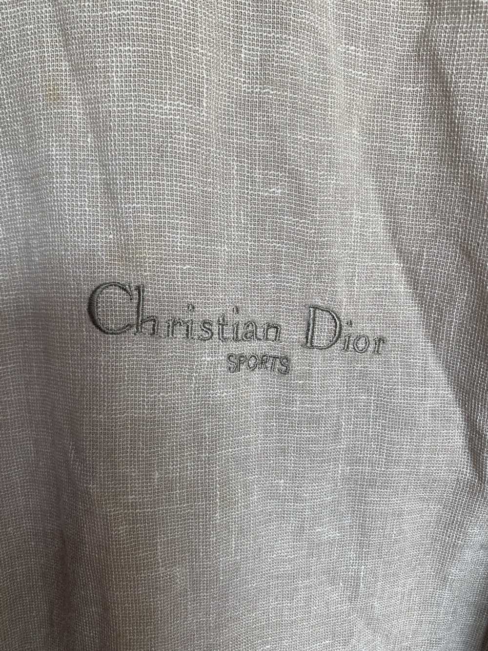 Dior × Vintage Vintage christian dior linen jacke… - image 7