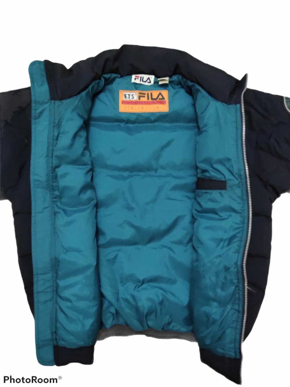 Fila × Vintage Fila Italia Puffer Down Jacket - image 8