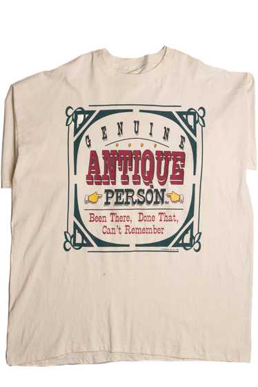 Genuine Antique Person T-Shirt 8495 - image 1