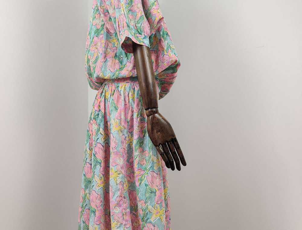 1980s Anokhi Summer Cotton Dress - image 4