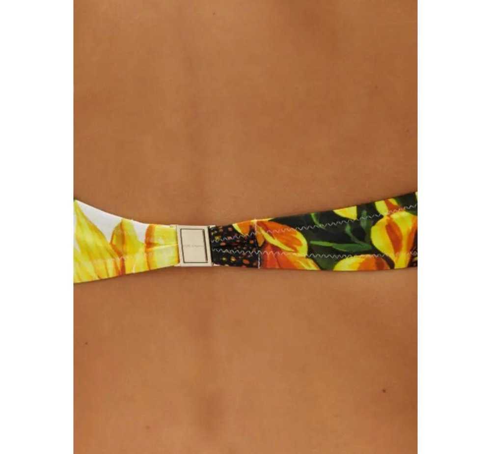 Dolce & Gabbana Sunflower Printed Two Piece Bikini - image 5