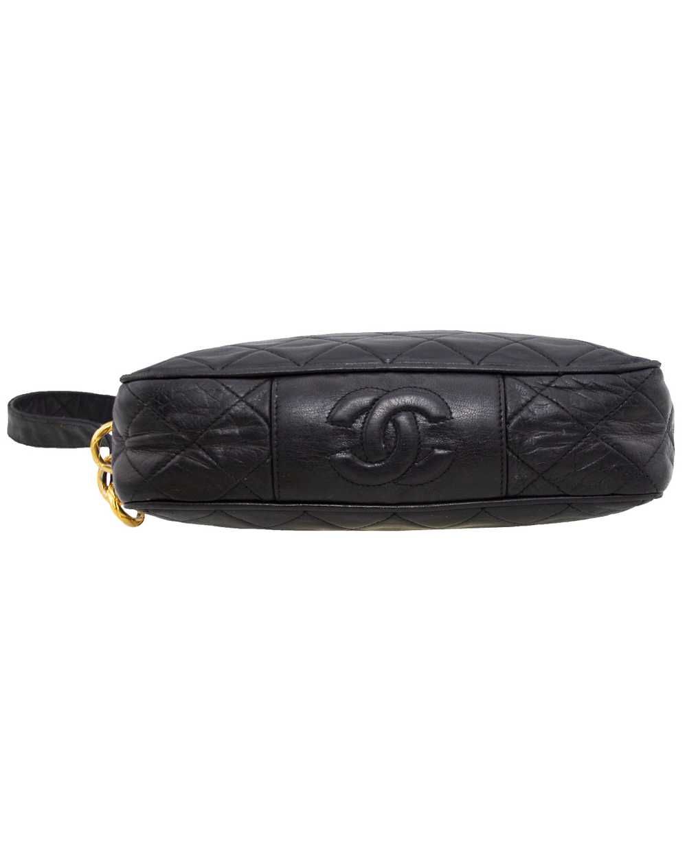 Chanel Quilted Leather Crossbody Bag - image 4