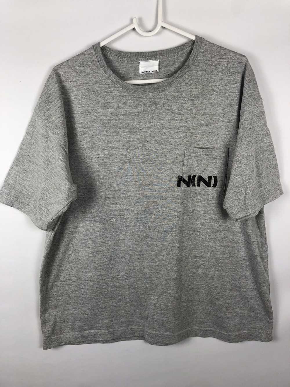 Number (N)ine Number nine NN pocket tee