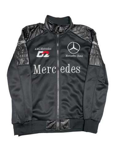 Mercedes Benz × Racing × Vintage Vintage Leather … - image 1
