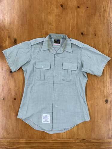 Vintage Vintage Flying Cross Military Button Up
