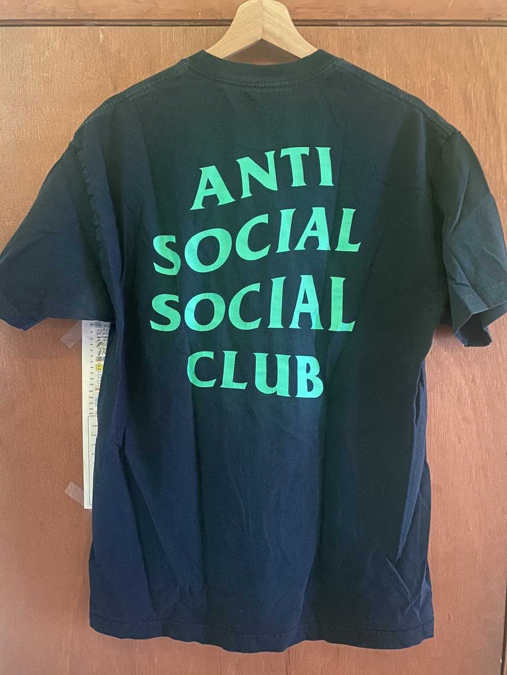 Anti Social Social Club Used ASSC Jackpot Navy Te… - image 2