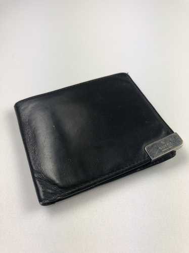 Gucci Gucci black leather wallet