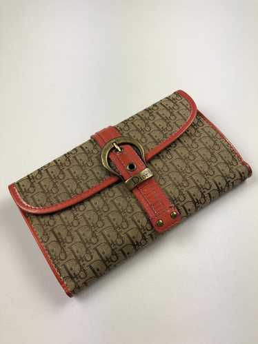 Dior Dior brown leather long wallet - image 1