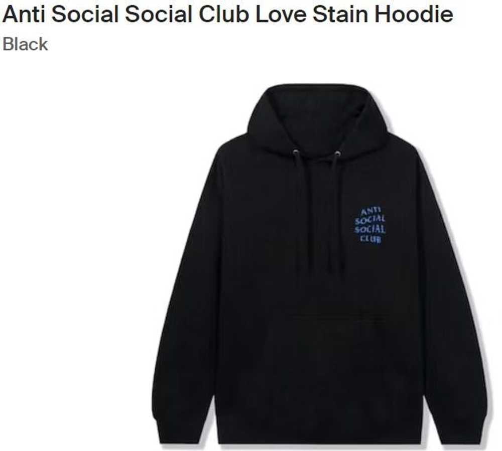 Anti Social Social Club Gently Used ASSC Love Sta… - image 6