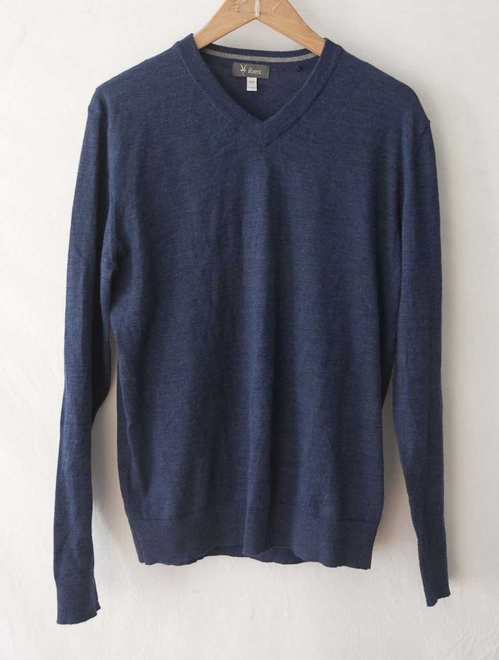 Ibex Ibex Sweater V Neck Size S - image 1