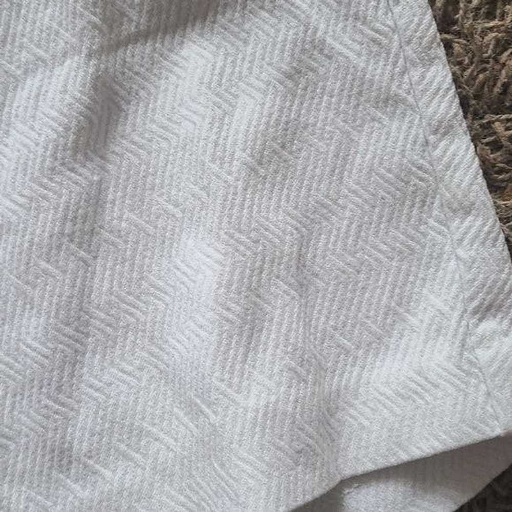 Other Mario Serrani Size 10 White Patterned White… - image 4