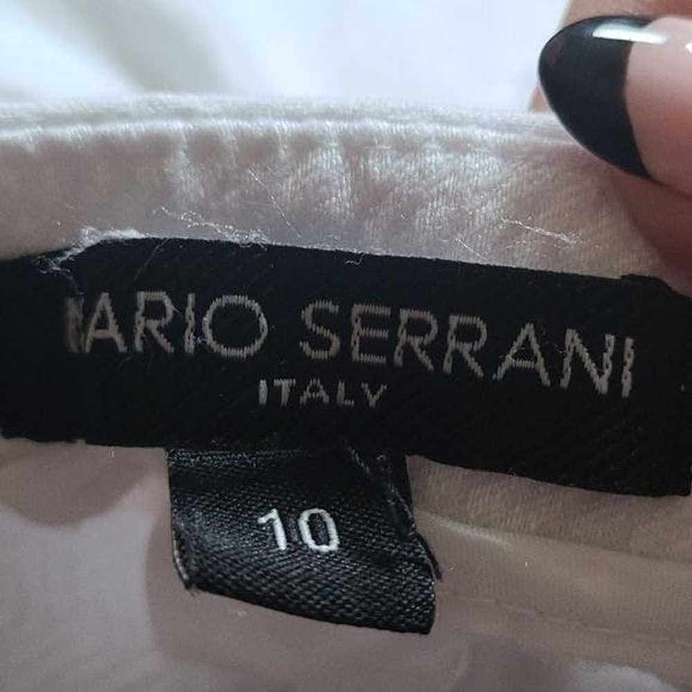 Other Mario Serrani Size 10 White Patterned White… - image 6
