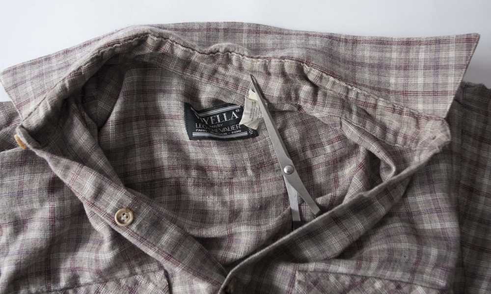 Vintage × Viyella Viyella Shirt Flannel Plaid Woo… - image 3