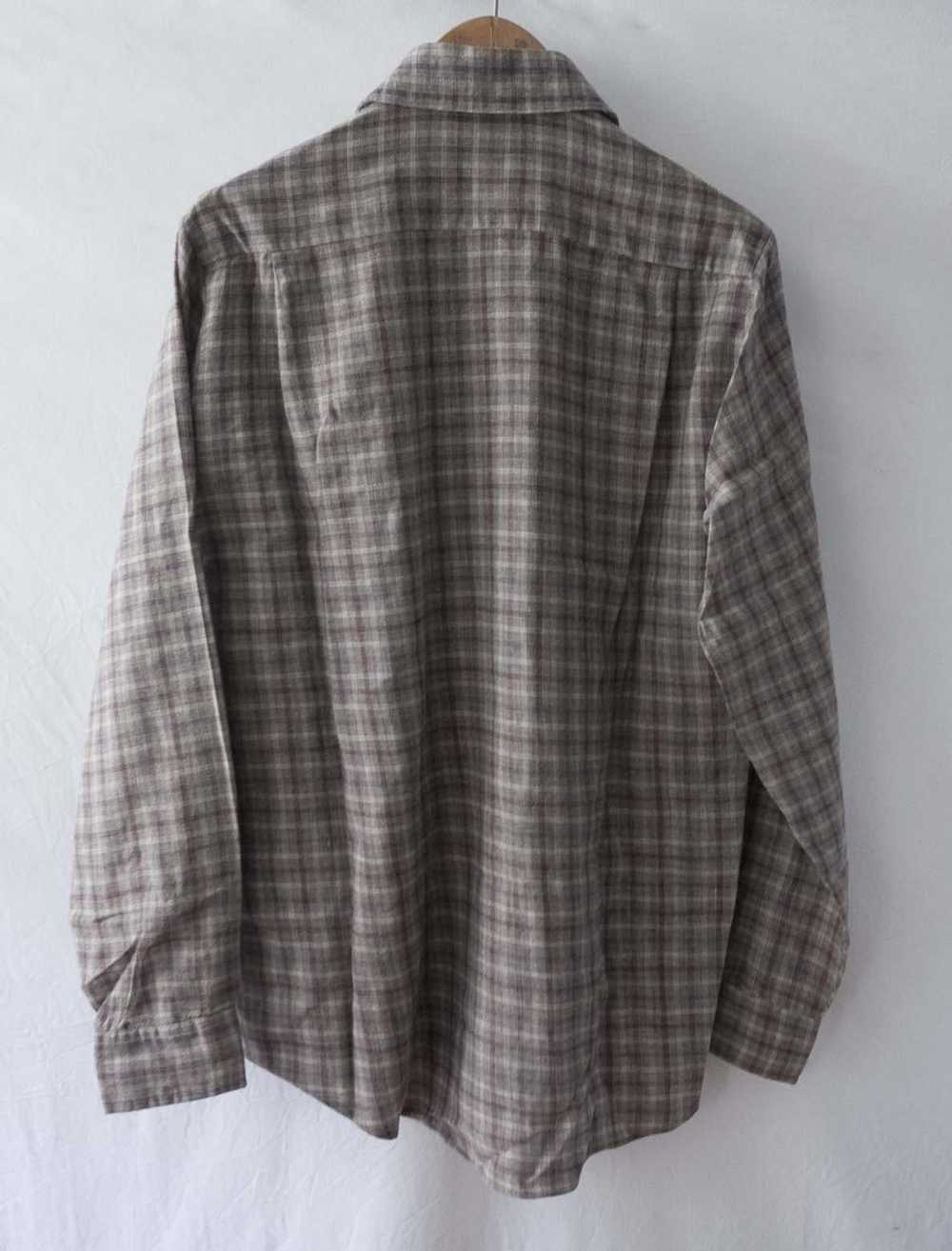 Vintage × Viyella Viyella Shirt Flannel Plaid Woo… - image 6