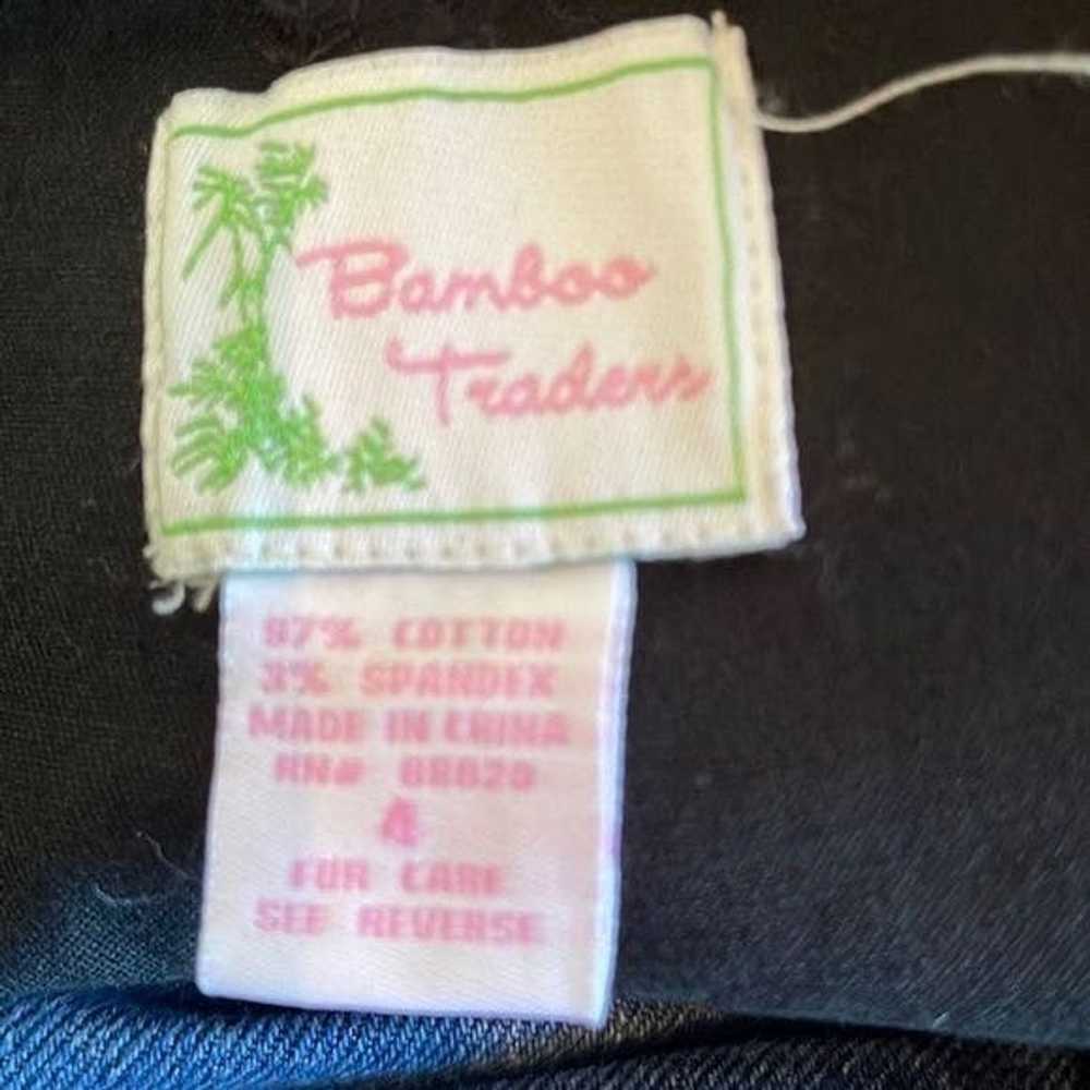 Other Vintage Bamboo Traders Black Skort with Pin… - image 7