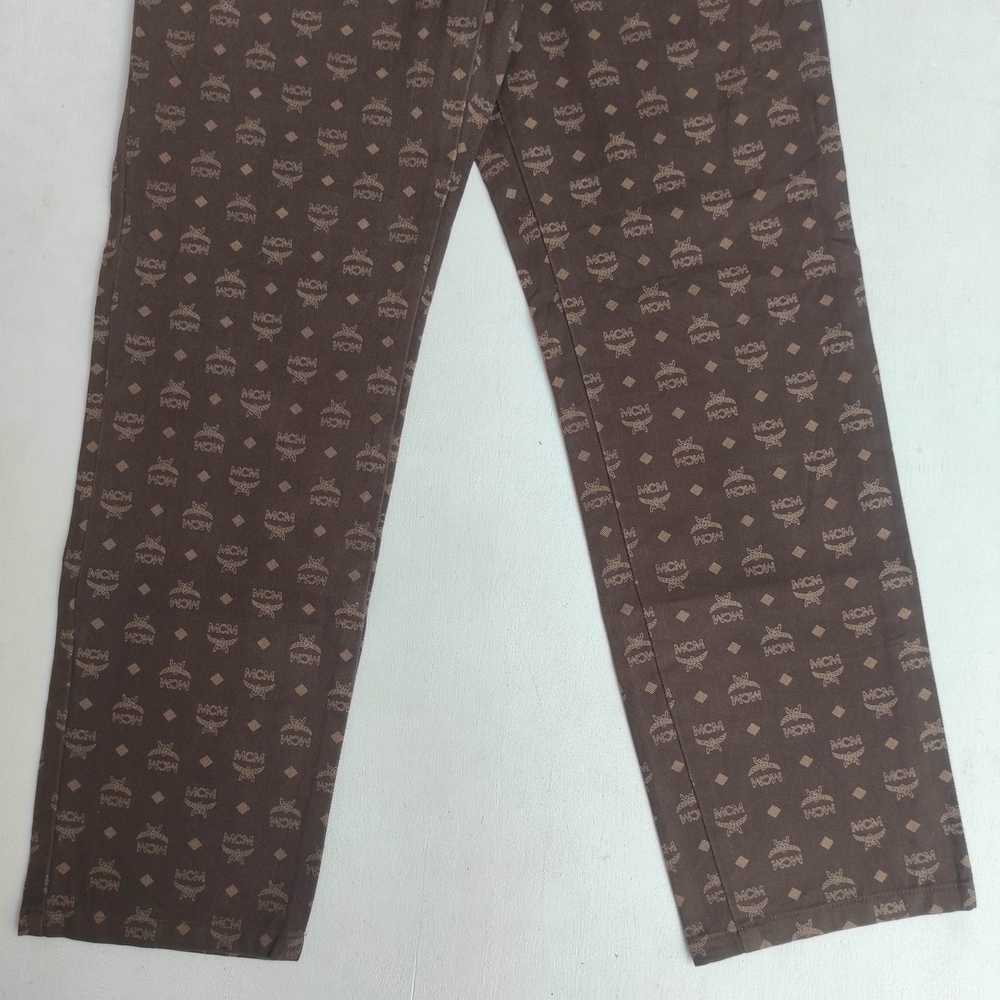 Luxury × MCM × Vintage Vintage Mcm Monogram Pants - image 3