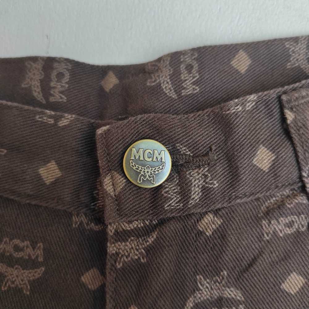 Luxury × MCM × Vintage Vintage Mcm Monogram Pants - image 7