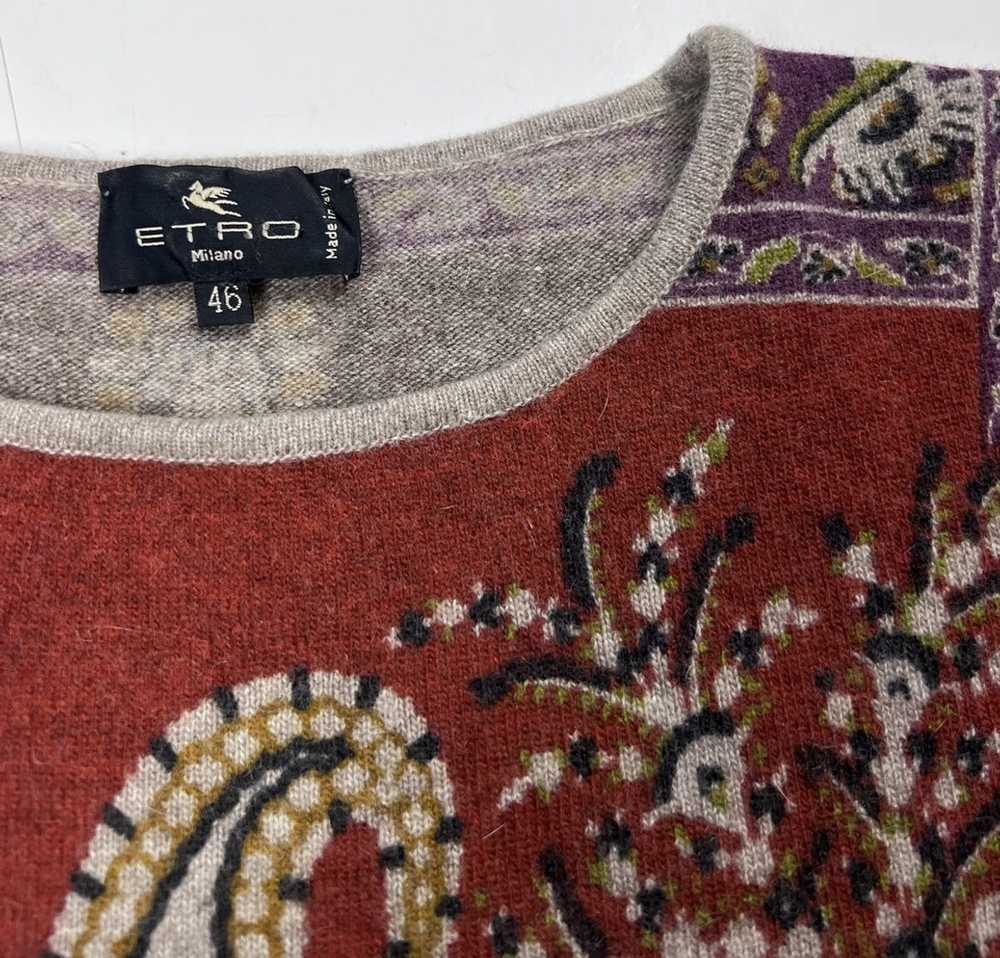 Etro Vintage Etro Wool Sweater - image 6