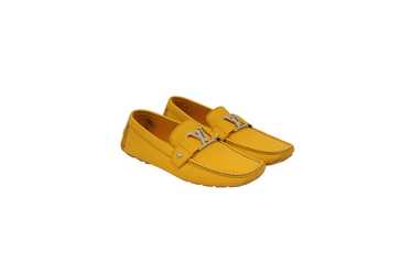 Louis Vuitton Men Monte Carlo Loafer US8.5 LV7.5 Yellow Leather
