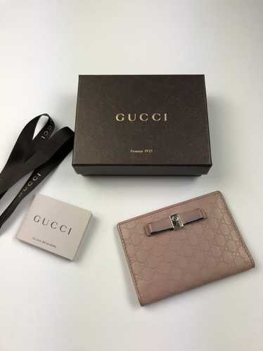Gucci Gucci micro GG monogram card holder