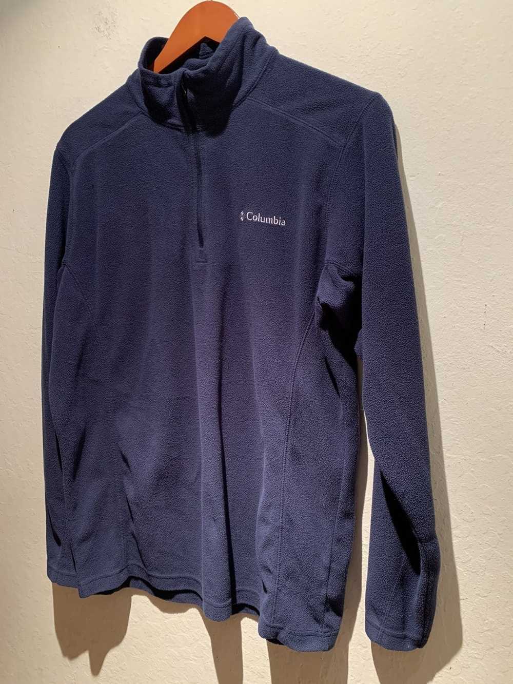 Brand × Columbia × Rare *RARE* Columbia 1/3 Zip F… - image 1