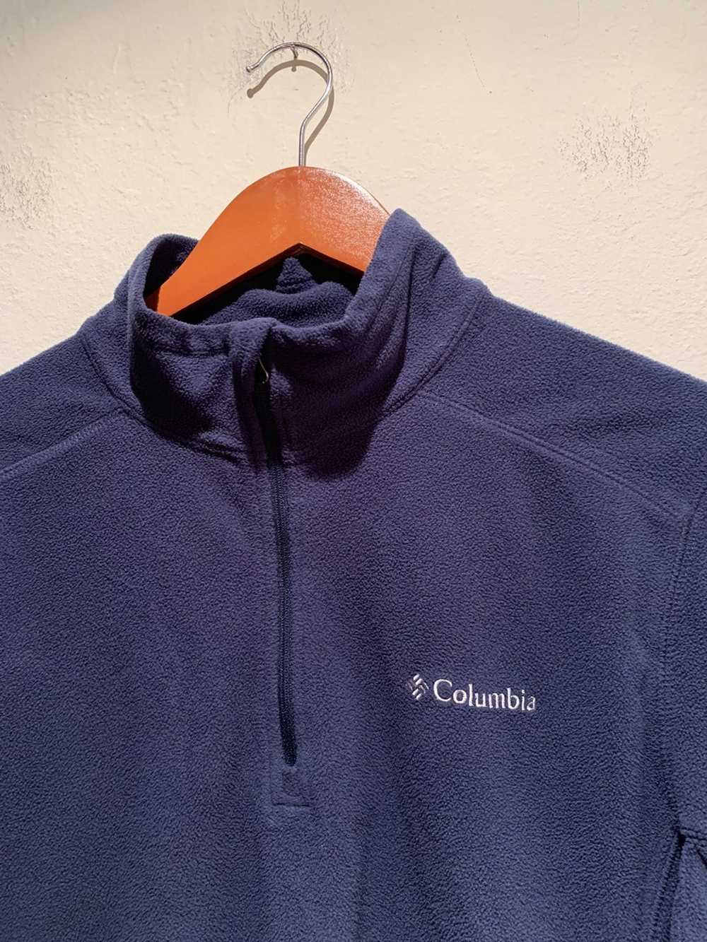 Brand × Columbia × Rare *RARE* Columbia 1/3 Zip F… - image 2