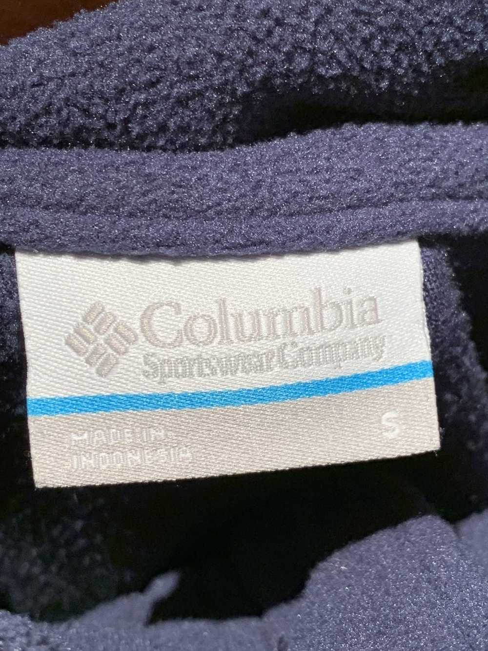 Brand × Columbia × Rare *RARE* Columbia 1/3 Zip F… - image 5