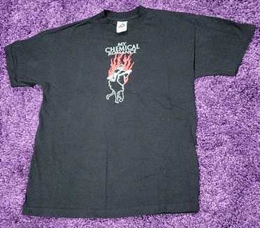 Vintage 2004 My Chemical Romance Revenge T Shirt 00s Original Rock Band Tee  XS