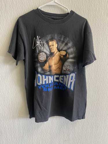 Vintage × Wwe John Cena You can’t see me t