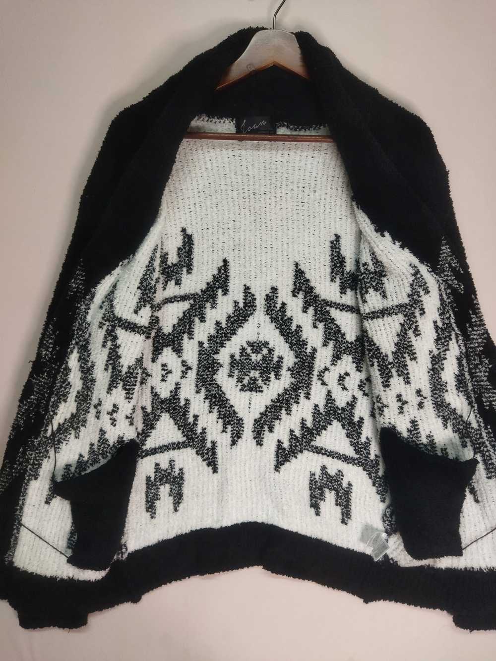 Aran Isles Knitwear × Cardigan × Kurt Cobain Vint… - image 3