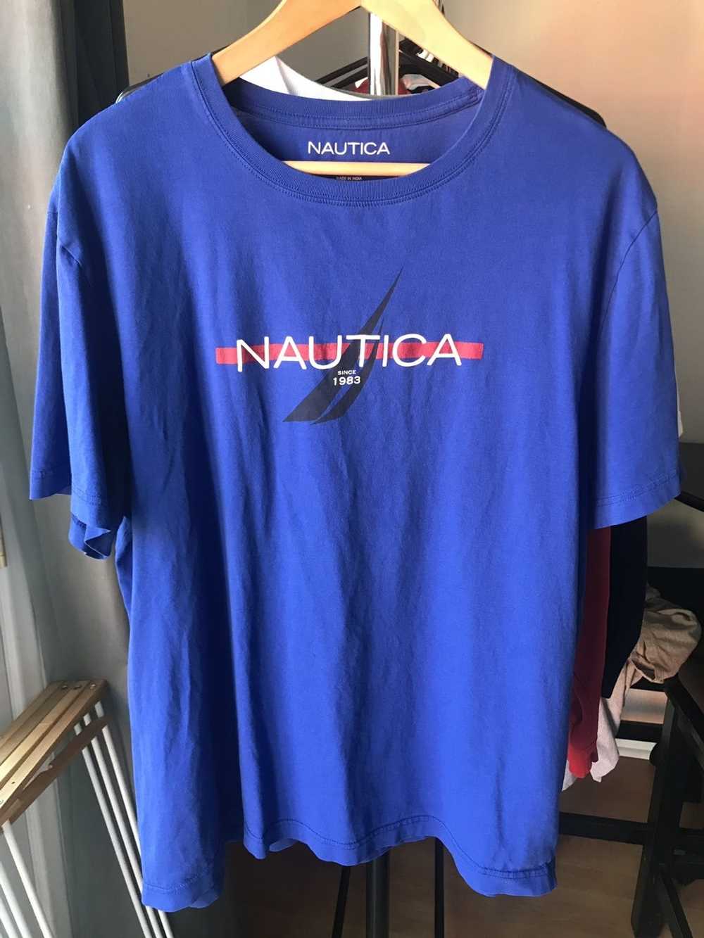 Nautica Blue Nautica T Shirt - image 1