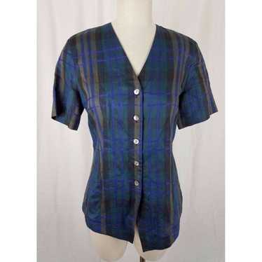 Country Road Country Road Australia Button Plaid T