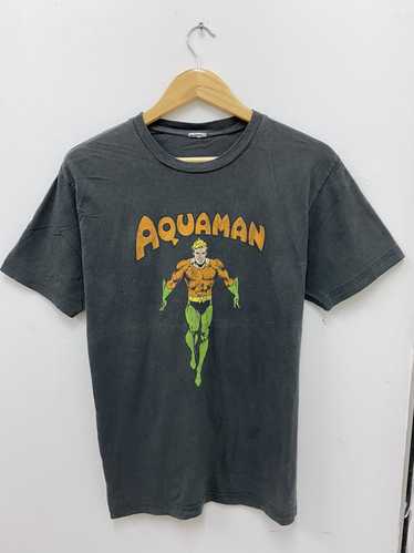 Dc Comics × Movie × Vintage Vintage THRASHED Aquam