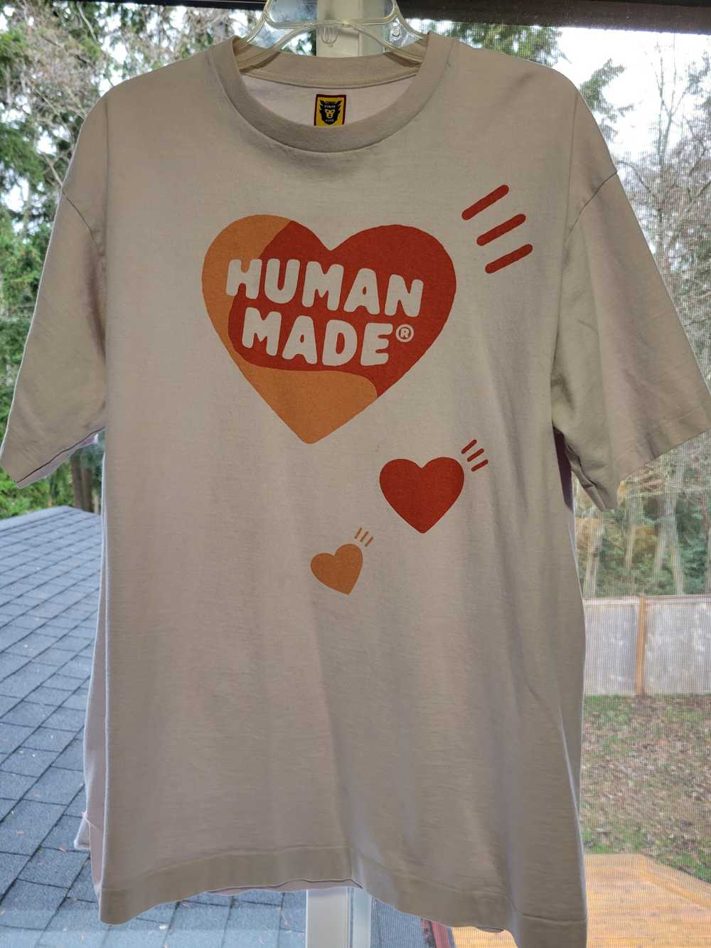 Human Made x WTAPS Ace of Hearts T-Shirt White 2XL 100% Authentic + NEW DS