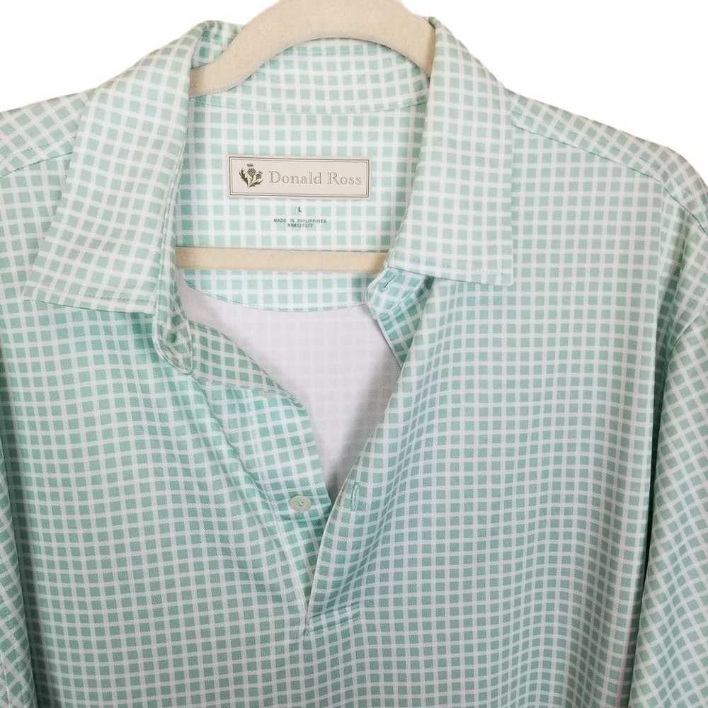 Donald Ross Donald Ross L Checkered Short Sleeves… - image 2