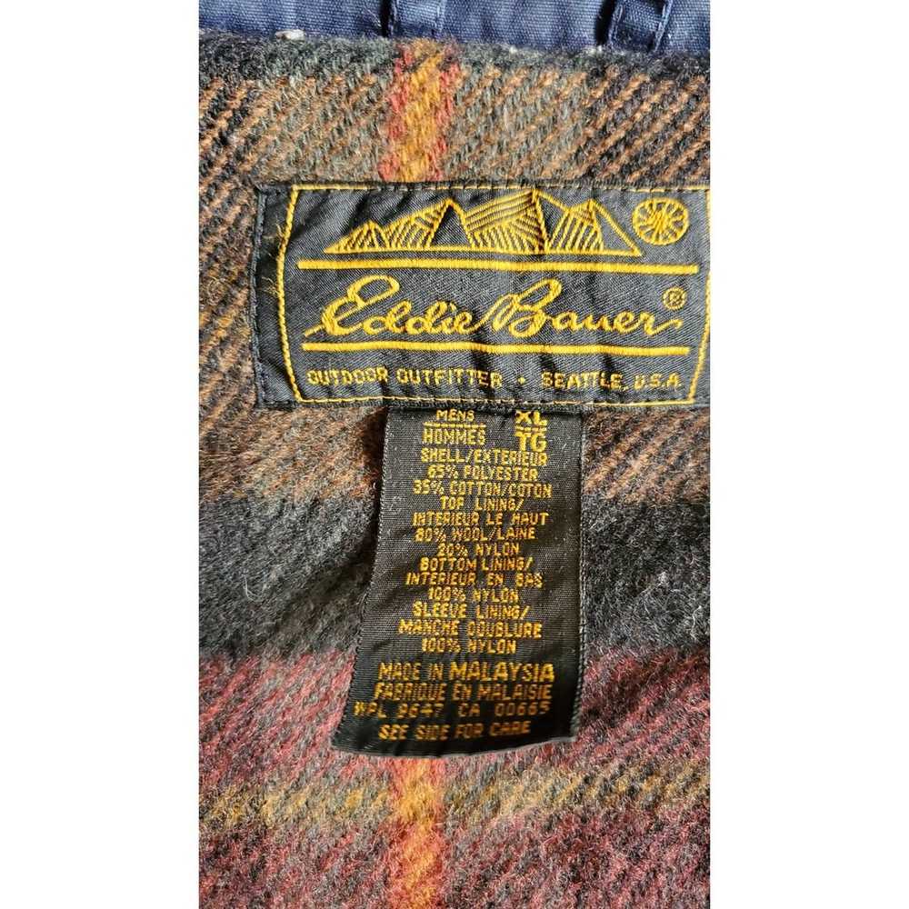 Eddie Bauer Eddie Bauer Flannel Lined Wool Mounta… - image 3