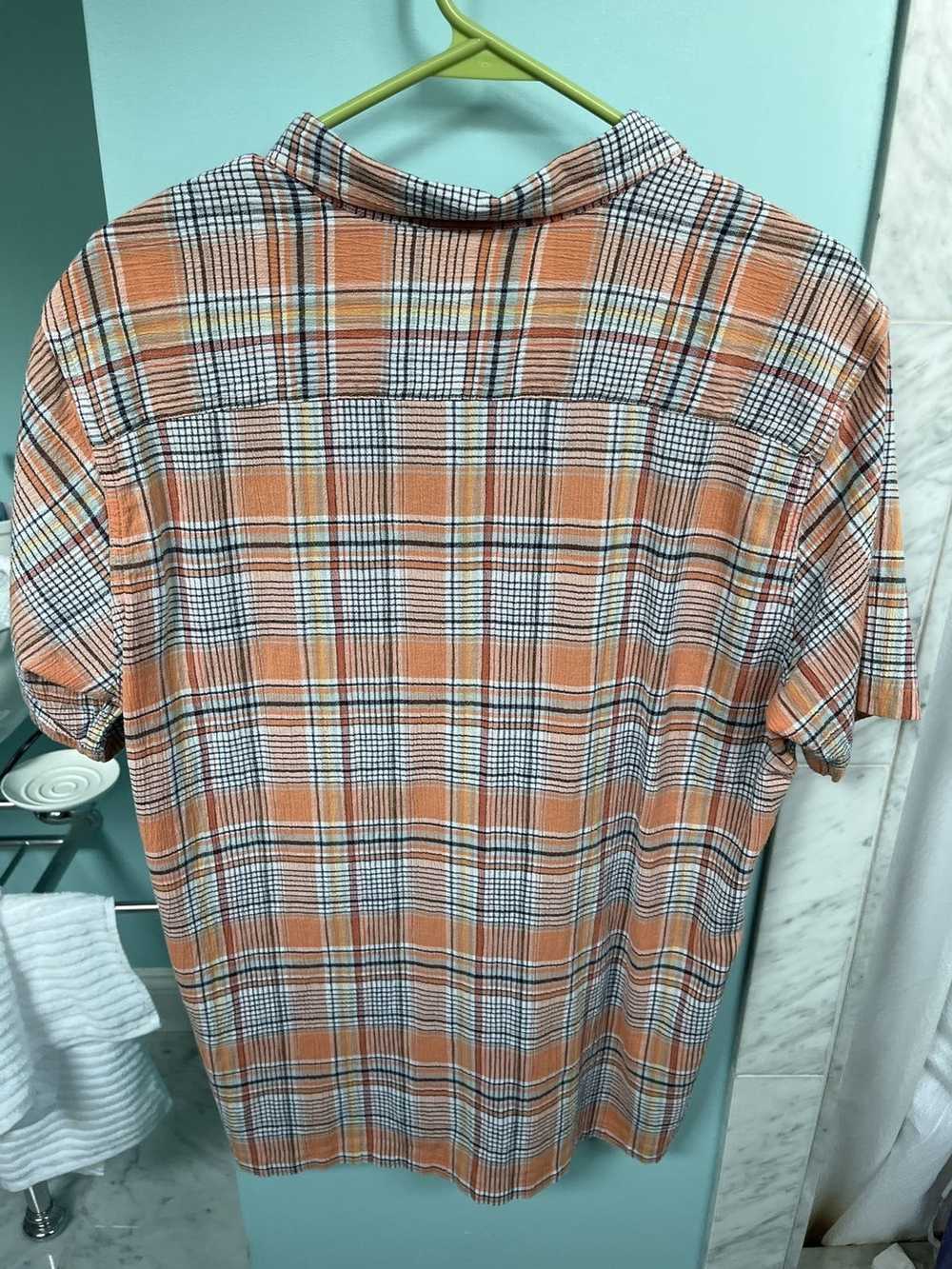 Patagonia Patagonia short sleeve button up orange… - image 3